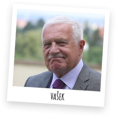 prof. Ing. Václav Klaus, CSc. Exprezident České Republiky  - reakce na kouzelnickou show
